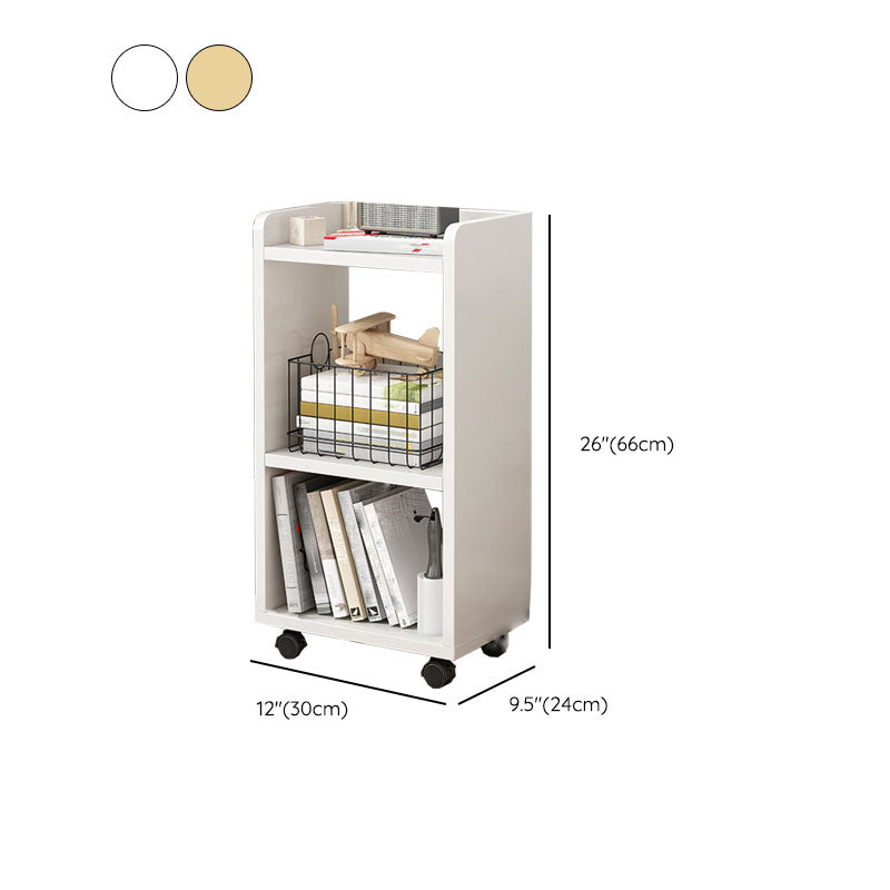 Engineered Wood Standard Bookcase Scandinavian Open Back Bookshelf