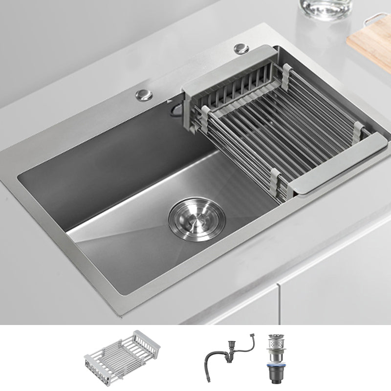 Soundproof Drop-In Kitchen Sink Diversion Design Kitchen Sink with Faucet