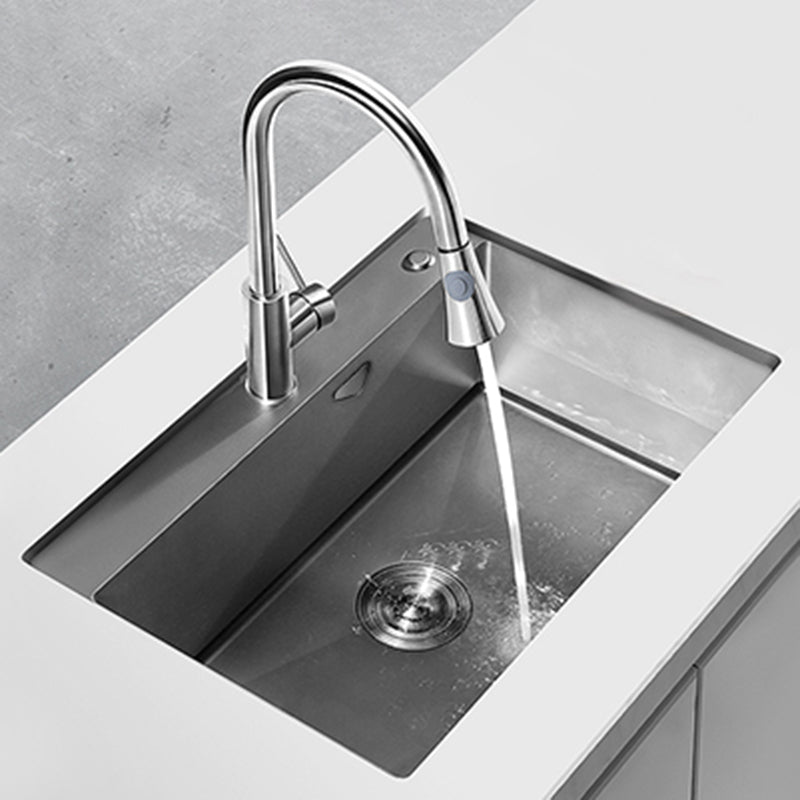 Soundproof Drop-In Kitchen Sink Diversion Design Kitchen Sink with Faucet