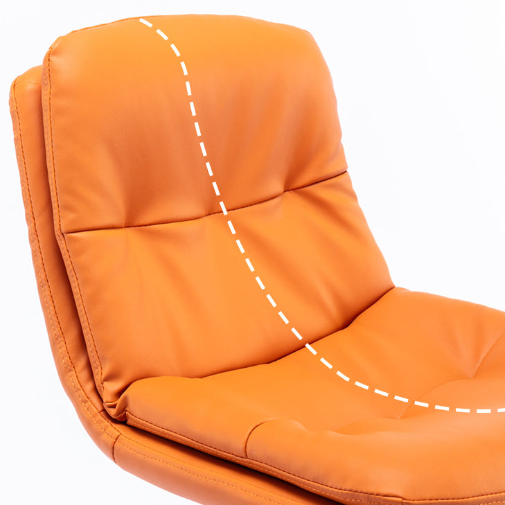 Adjustable Bar Stool Leather Backrest Bar Stools for Dining Room
