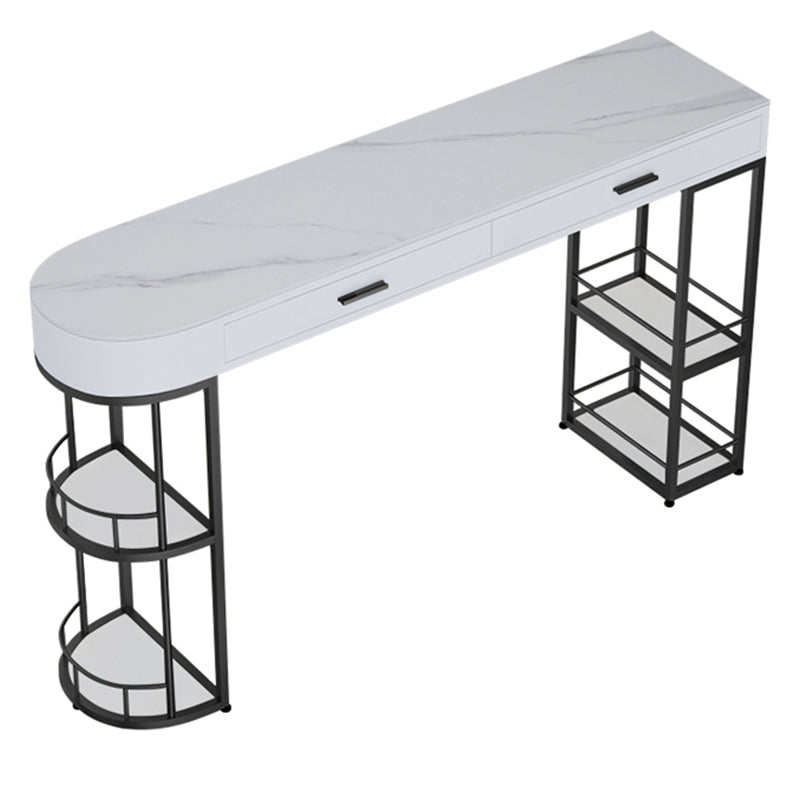 Glam Stone Counter Table 1/3 Pieces Bar Table Set for Living Room