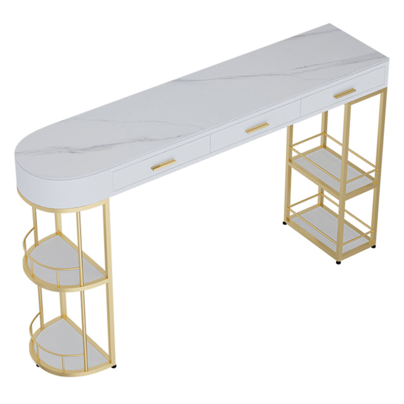 Glam Stone Counter Table 1/3 Pieces Bar Table Set for Living Room