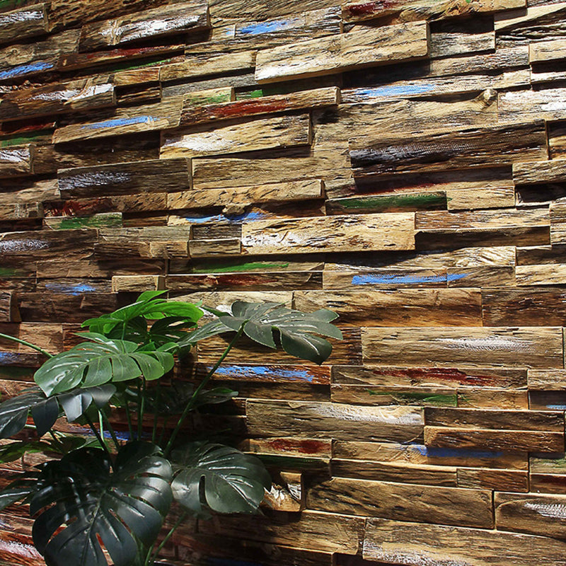Wall Paneling Wood Shiplap Mosaic Modern Indoor Wall Paneling