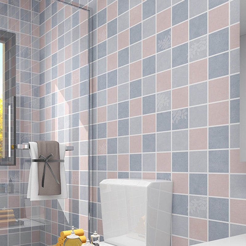 Mosaic Tile Peel and Stick Tile Pvc Bathroom Waterproof Backsplash Wall Tile
