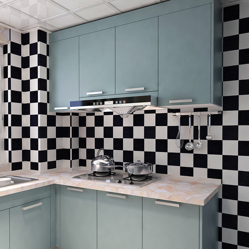 Mosaic Tile Peel and Stick Tile Roll Kitchen Waterproof Backsplash Wall Tile