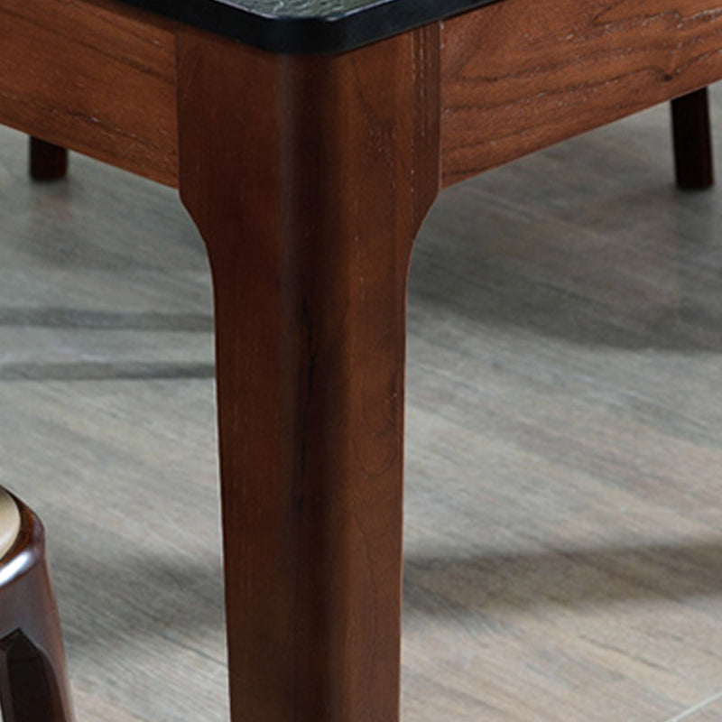 Black and Brown Dining Room Dinner Kitchen Table Modern Dining Table