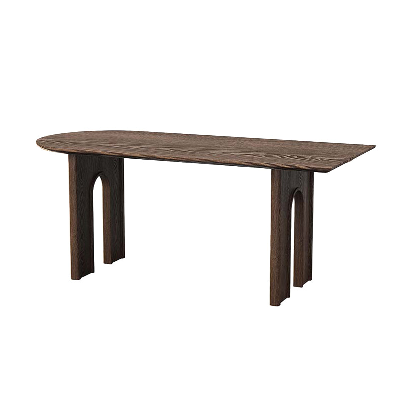Solid Wood Dining Room Dinner Kitchen Table Contemporary Dining Table