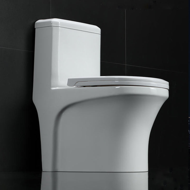 Modern Seat Included Flush Toilet 1-Piece Urine Toilet for Bathroom