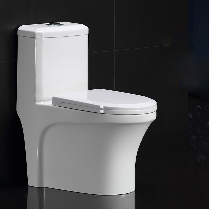 Modern Seat Included Flush Toilet 1-Piece Urine Toilet for Bathroom