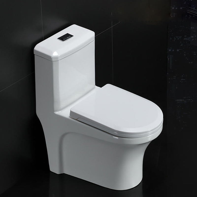 Modern Seat Included Flush Toilet 1-Piece Urine Toilet for Bathroom