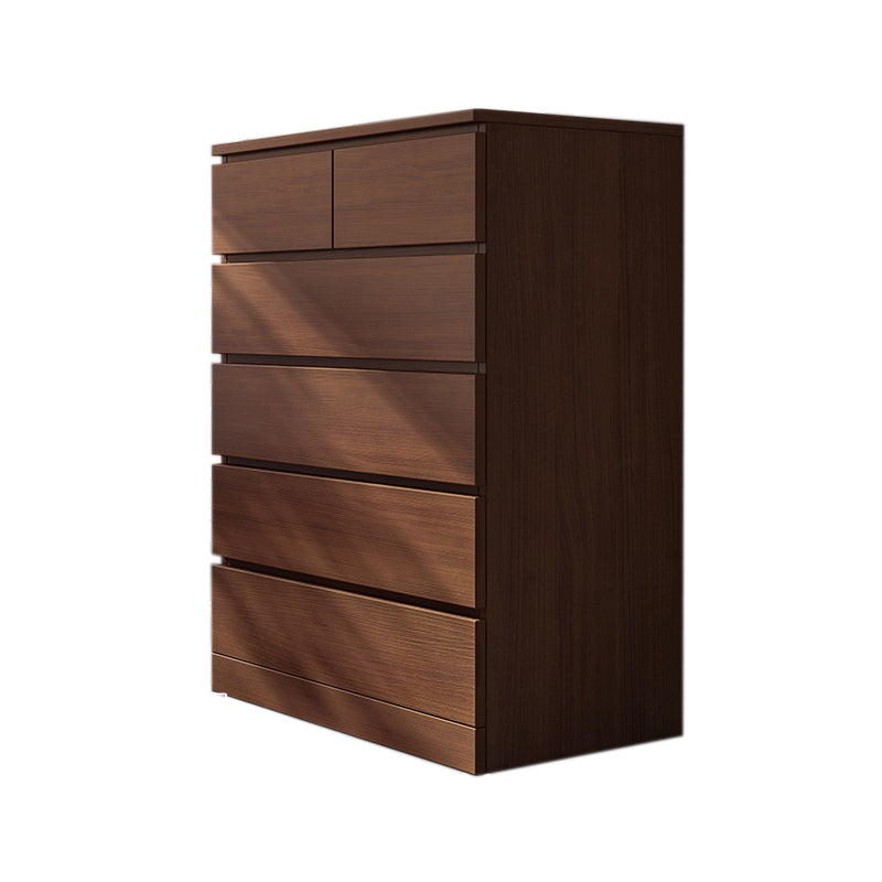 Contemporary Manufactured Wood Accent Chest Rectangle Accent Chest with Drawer