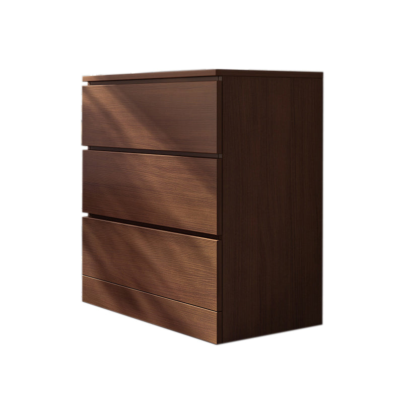 Contemporary Manufactured Wood Accent Chest Rectangle Accent Chest with Drawer