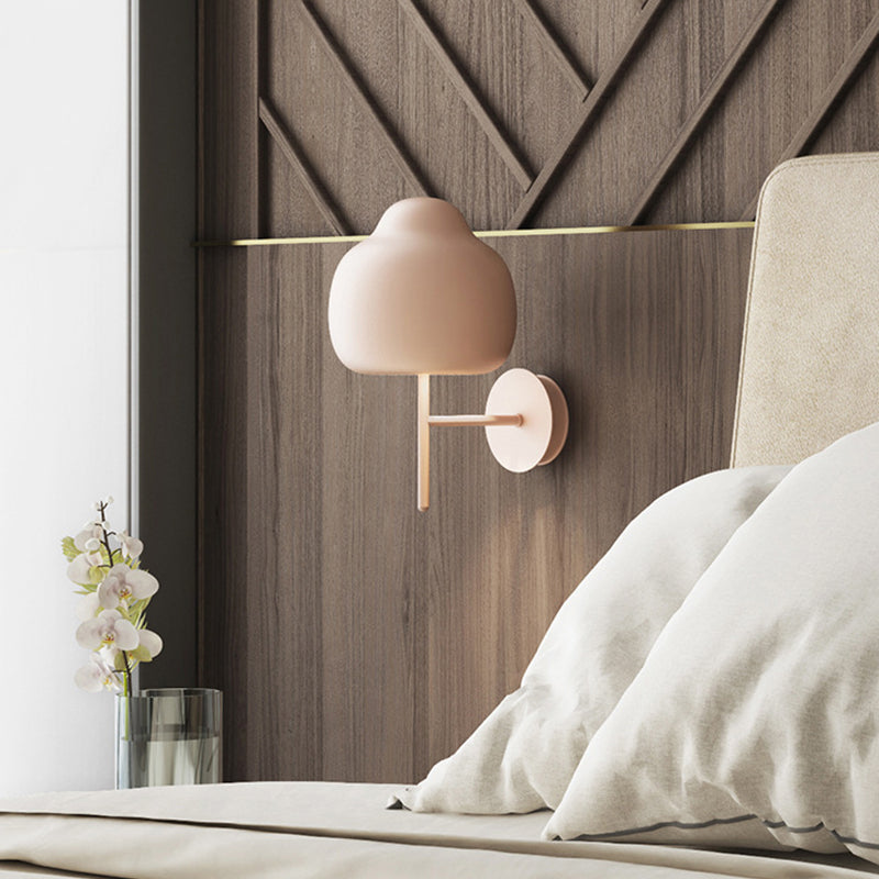 Nordic Aluminum Wall Armed Sconce Single Light Unique Wall Sconce