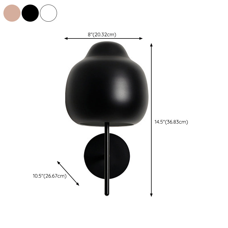 Nordic Aluminum Wall Armed Sconce Single Light Unique Wall Sconce