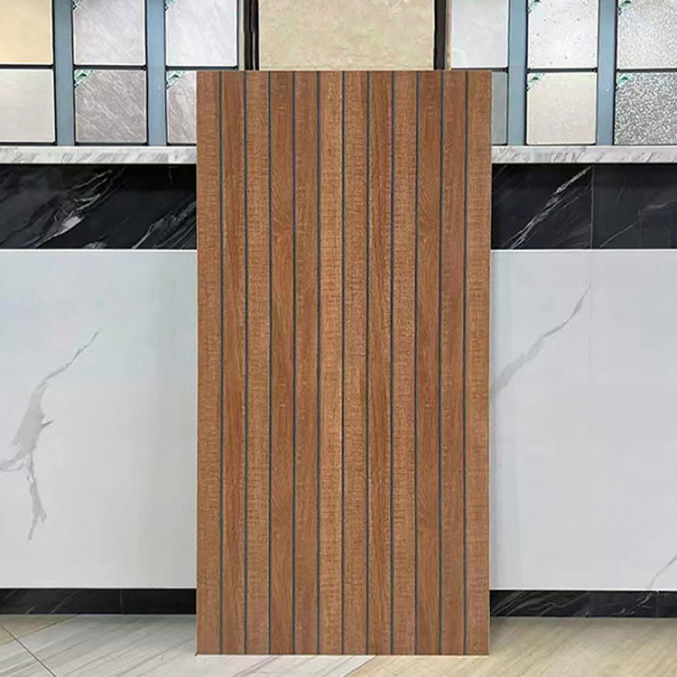Outdoor Deck Tiles Floor Wall Wooden Snapping Stripe Composite Deck Tiles
