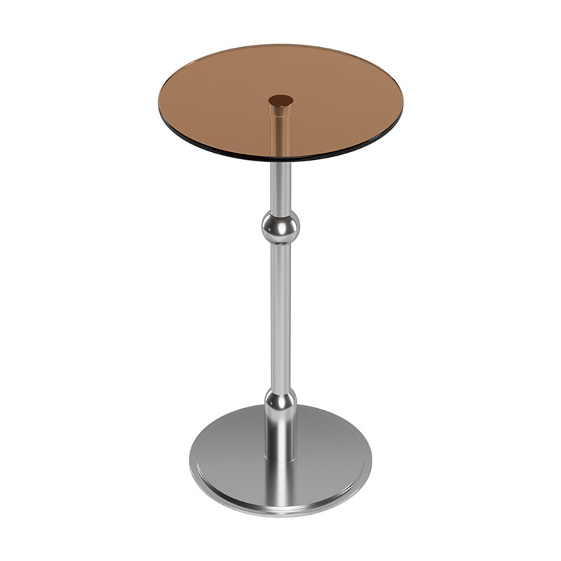 Contemporary Irregular Coffee Table Modern 21.8-In High 1 Single Cocktail Table