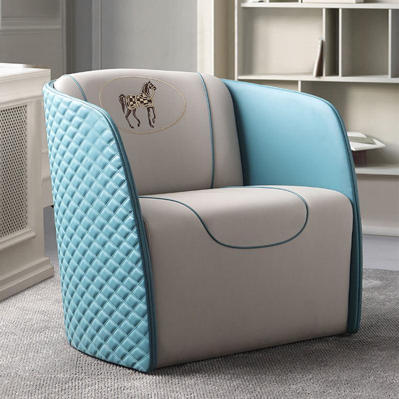 Leather Side Chair Arms included Lounge Chair for Living Room