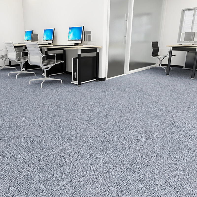 Modern Carpet Floor Tile Level Loop Glue Down Fade Resistant Carpet Tiles