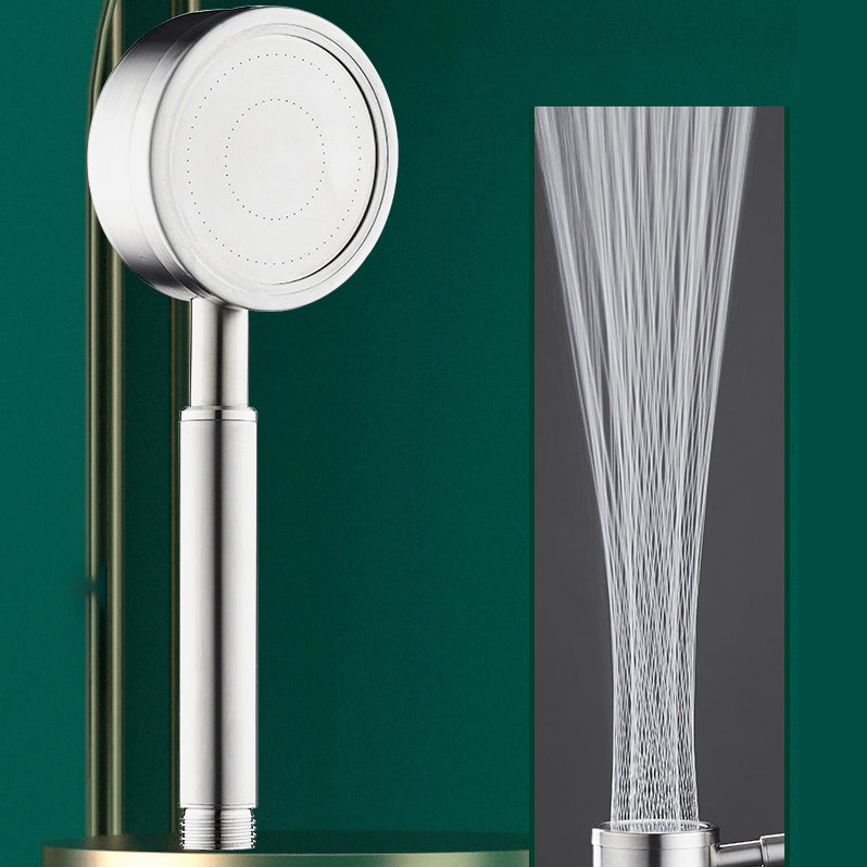 Gold Handheld Shower Head Pressurized 304 Stainless Steel Shower Head