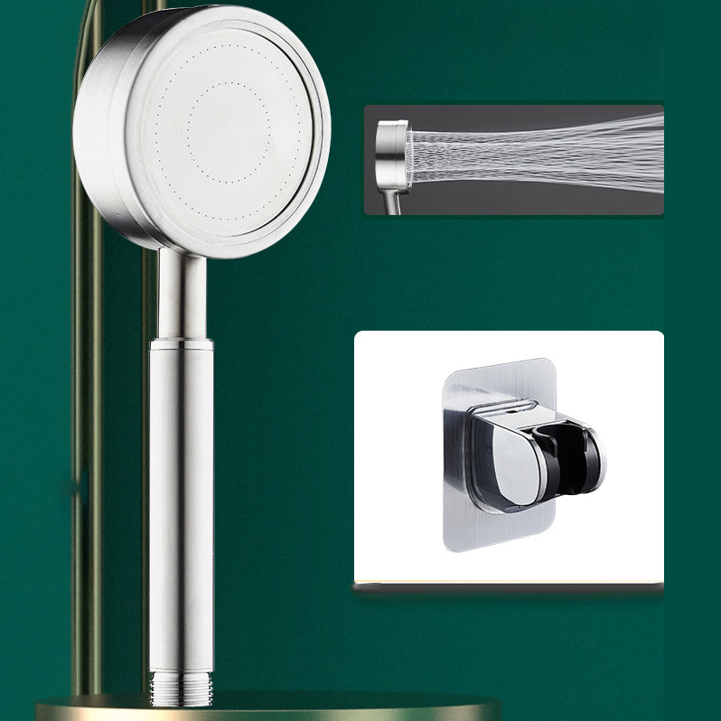 Gold Handheld Shower Head Pressurized 304 Stainless Steel Shower Head