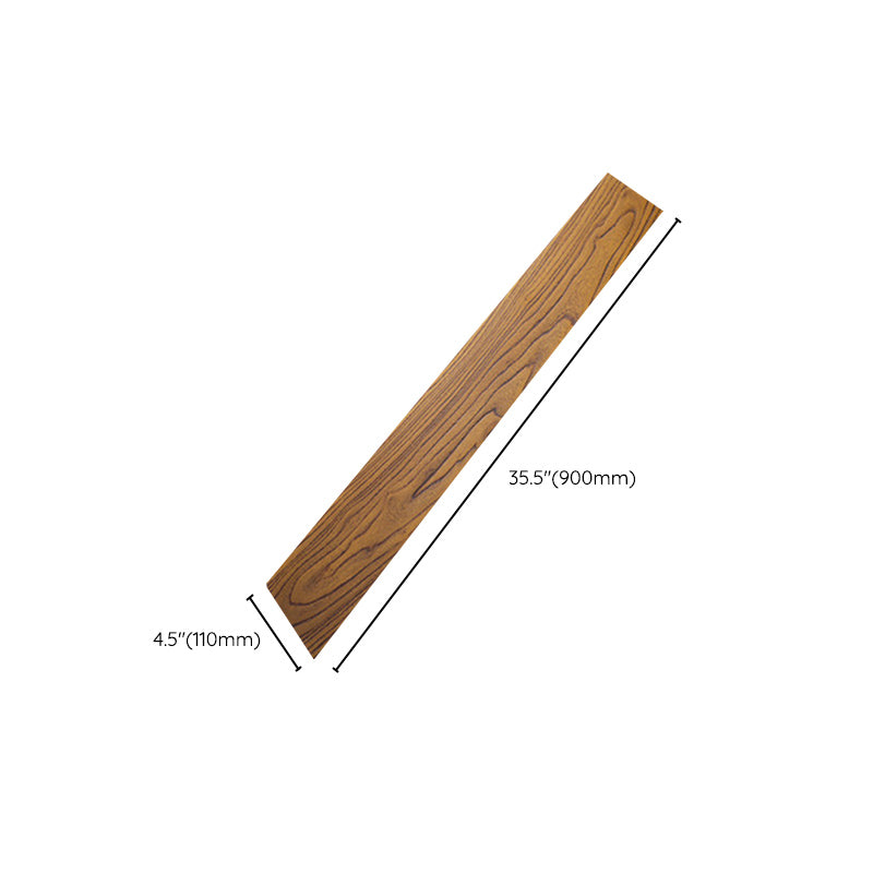Modern Flooring Planks Water Resistant Click-Locking Hardwood Deck Tiles