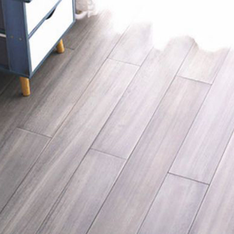 Modern Wooden Wall Planks Wire Brushed Click-Locking Tile Flooring