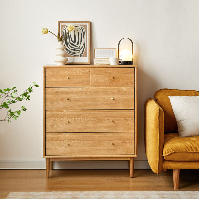 Contemporary Vertical Dresser Wood Storage Bachelor Chest for Home