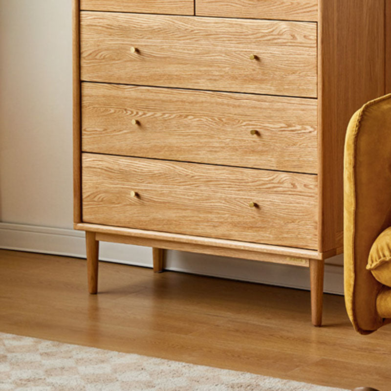 Contemporary Vertical Dresser Wood Storage Bachelor Chest for Home