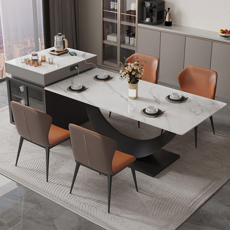 Rectangle Dining Room Table Contemporary Dinner Room Kitchen Table