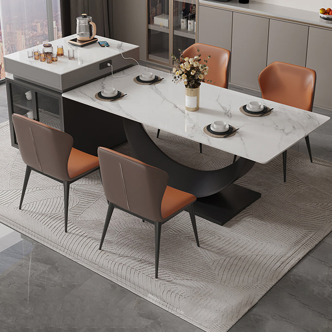Rectangle Dining Room Table Contemporary Dinner Room Kitchen Table