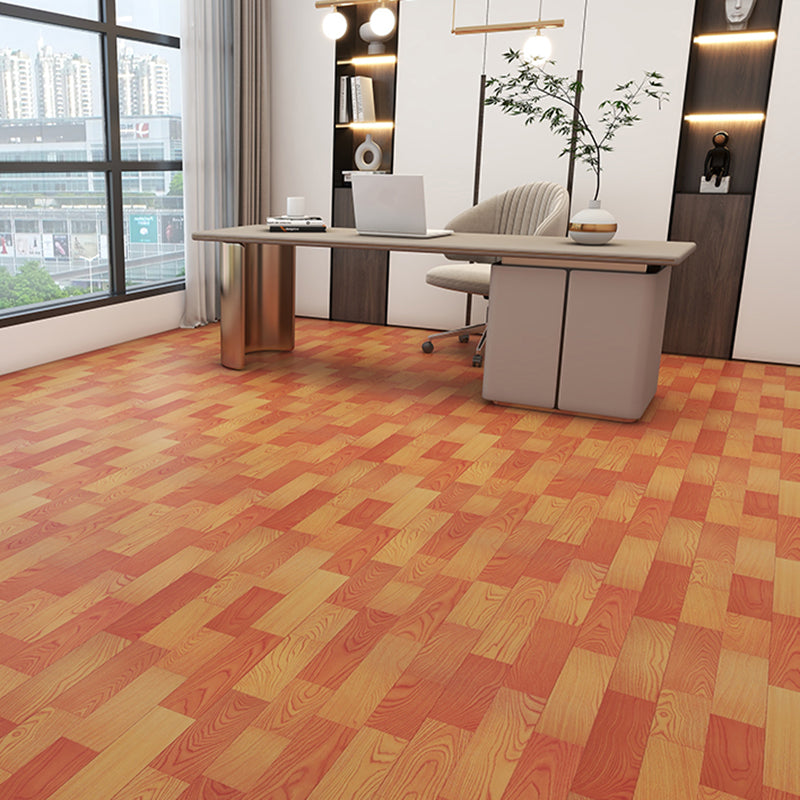 Modern Scratch Resistant Plastic floor Square Edge Floor Leather