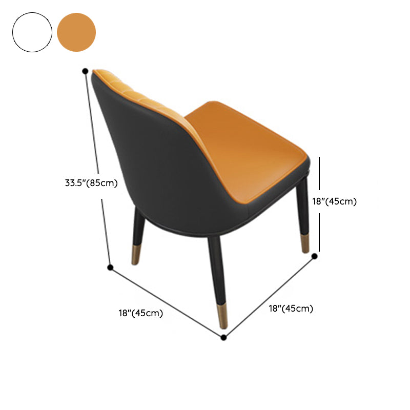 Modern Foldable Dining Set 1/7 Pieces White Dinette Set with Wooden Chairs