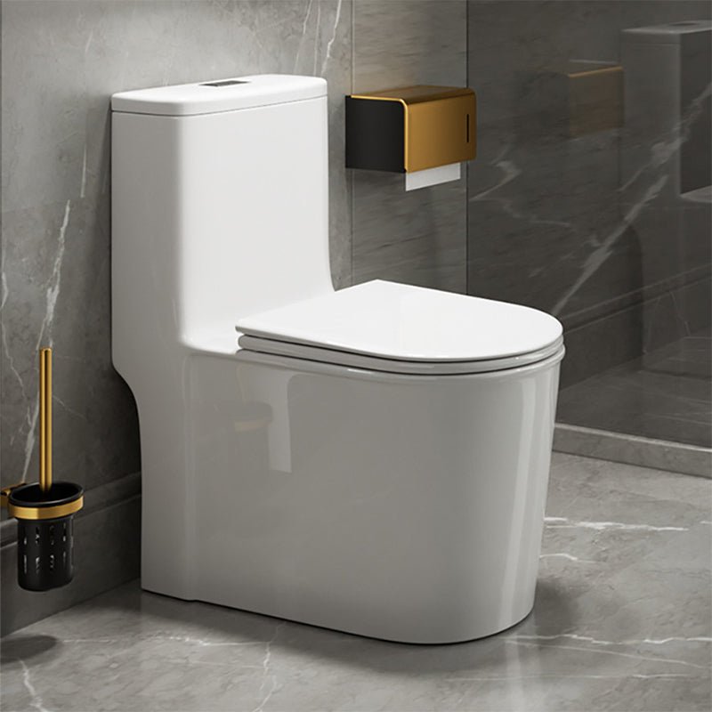 One Piece Toilet Modern Urine Toilet Floor Mounted Siphon Jet Toilet Bowl
