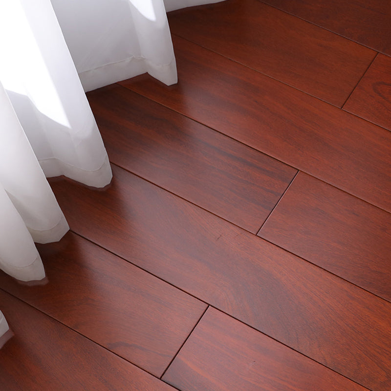 Modern Wood Floor Tile Click-Locking Water Resistant Plank Flooring