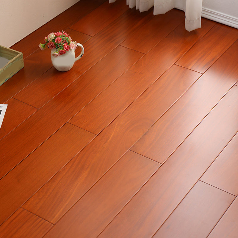 Modern Wood Floor Tile Click-Locking Water Resistant Plank Flooring