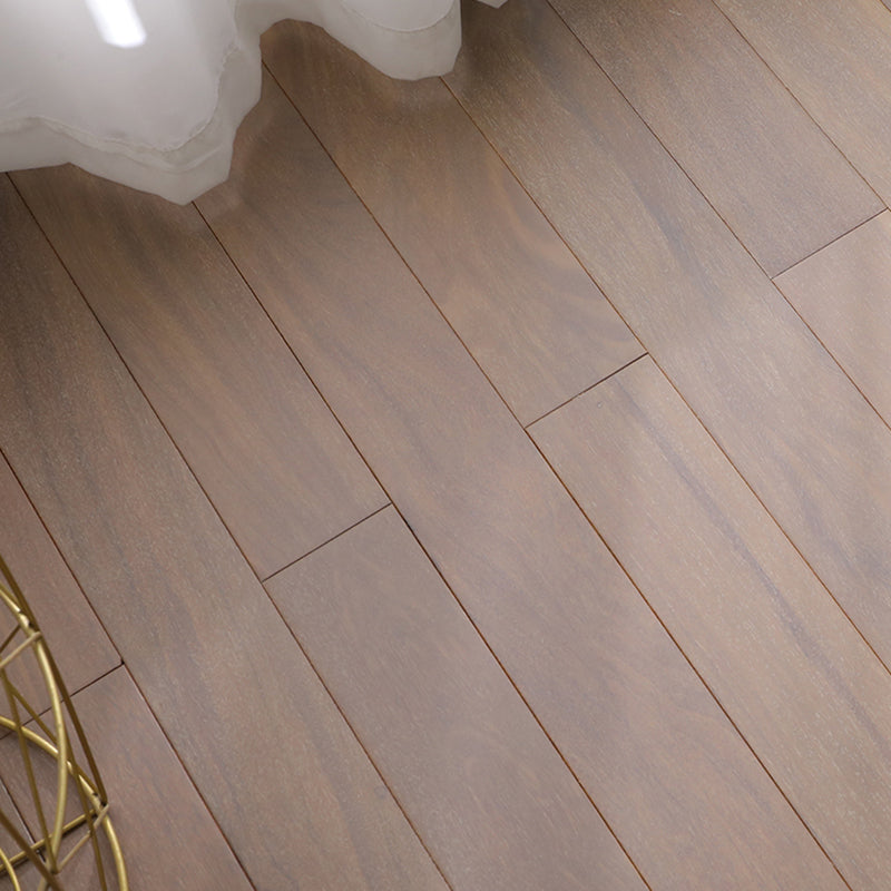 Modern Wood Floor Tile Click-Locking Water Resistant Plank Flooring