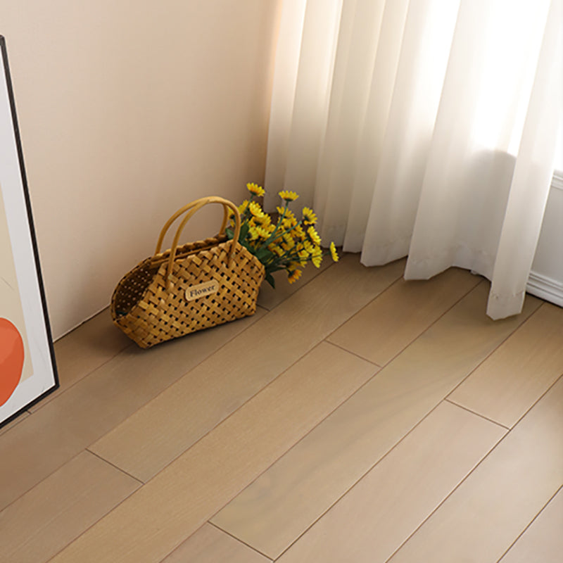 Modern Wood Floor Tile Click-Locking Water Resistant Plank Flooring