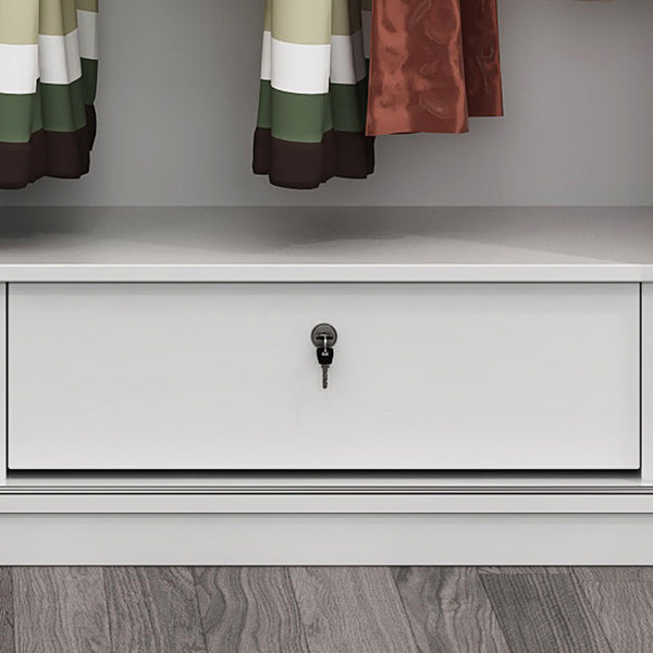 Contemporary Engineered Wood Wardrobe Home Freestanding Wardrobe