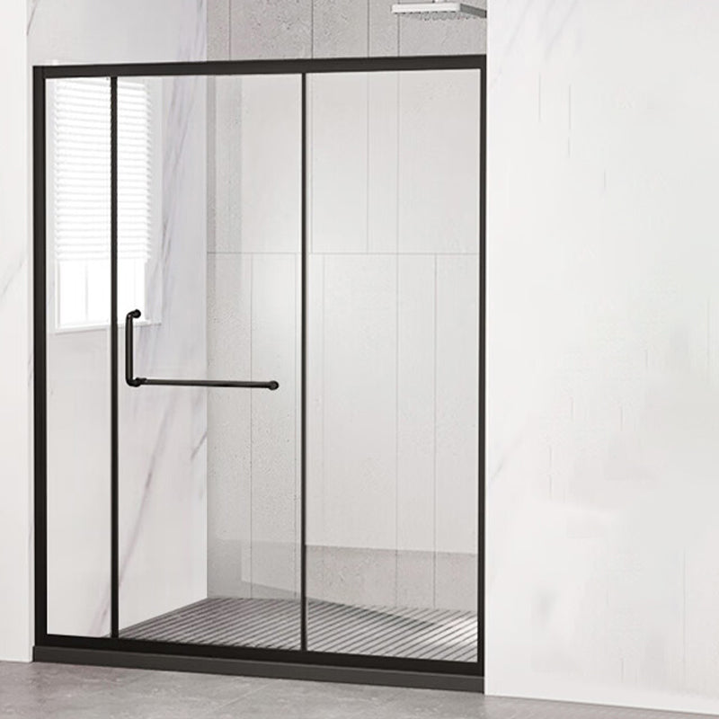 Semi-Frameless Shower Bath Door Single Sliding Shower Doors Tempered