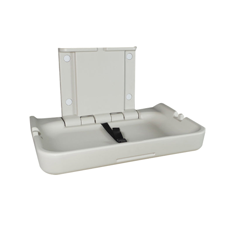 Modern Baby Changing Table with Storage, Folding Changing Table in Matte Finish