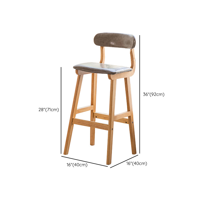 Contemporary Round Bar Set 1/3 Pieces Wooden Pub Table Set for Home