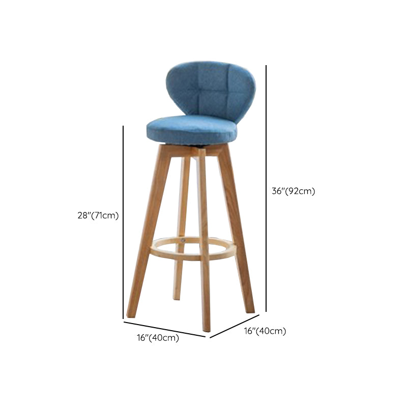 Contemporary Round Bar Set 1/3 Pieces Wooden Pub Table Set for Home