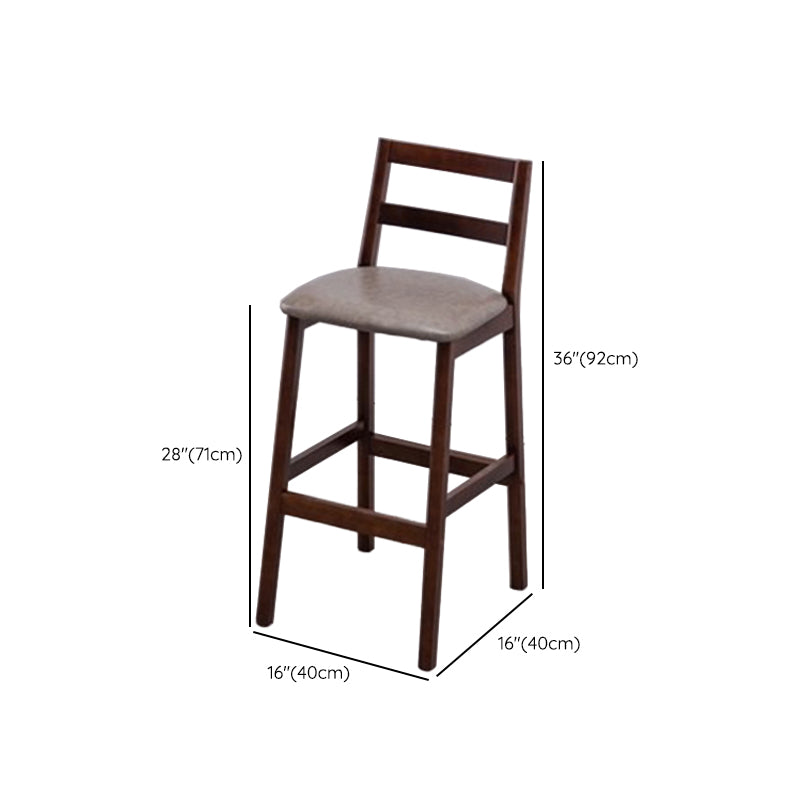 Contemporary Round Bar Set 1/3 Pieces Wooden Pub Table Set for Home