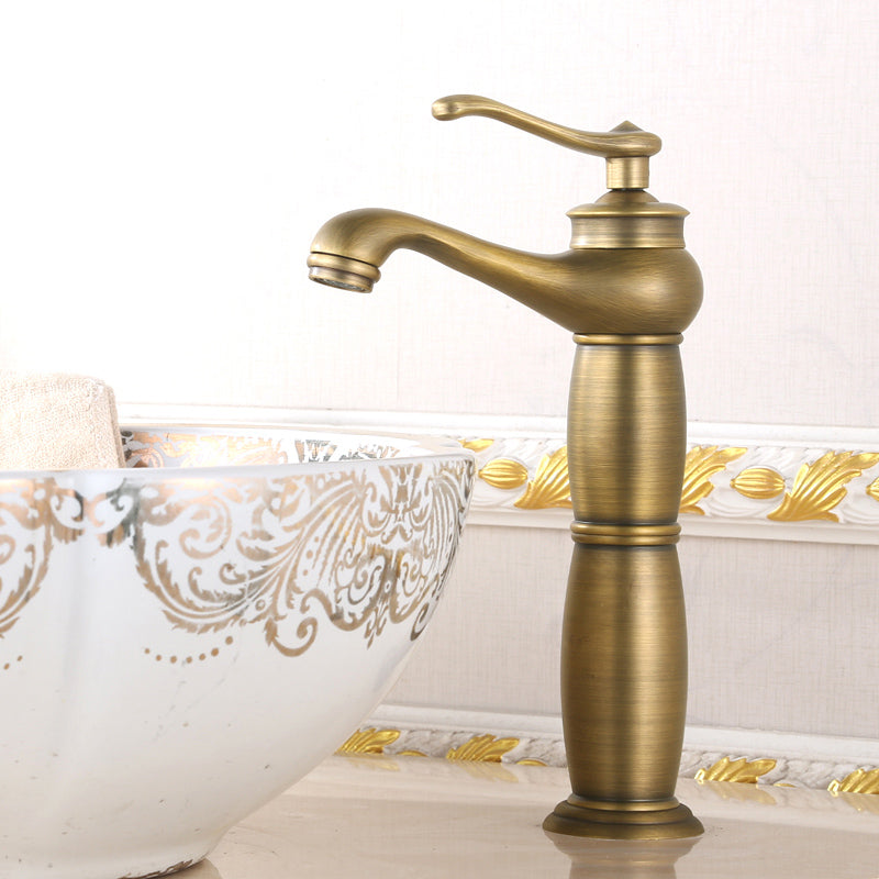 Farmhouse Wide Spread Bathroom Faucet Lever Handle Lavatory Faucet