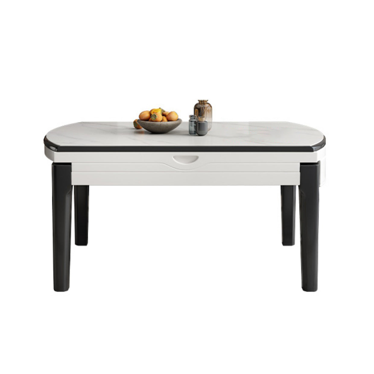 Stone Top Foldable Dining Table Set for Home 1/7 Pieces Modern Dinette Set