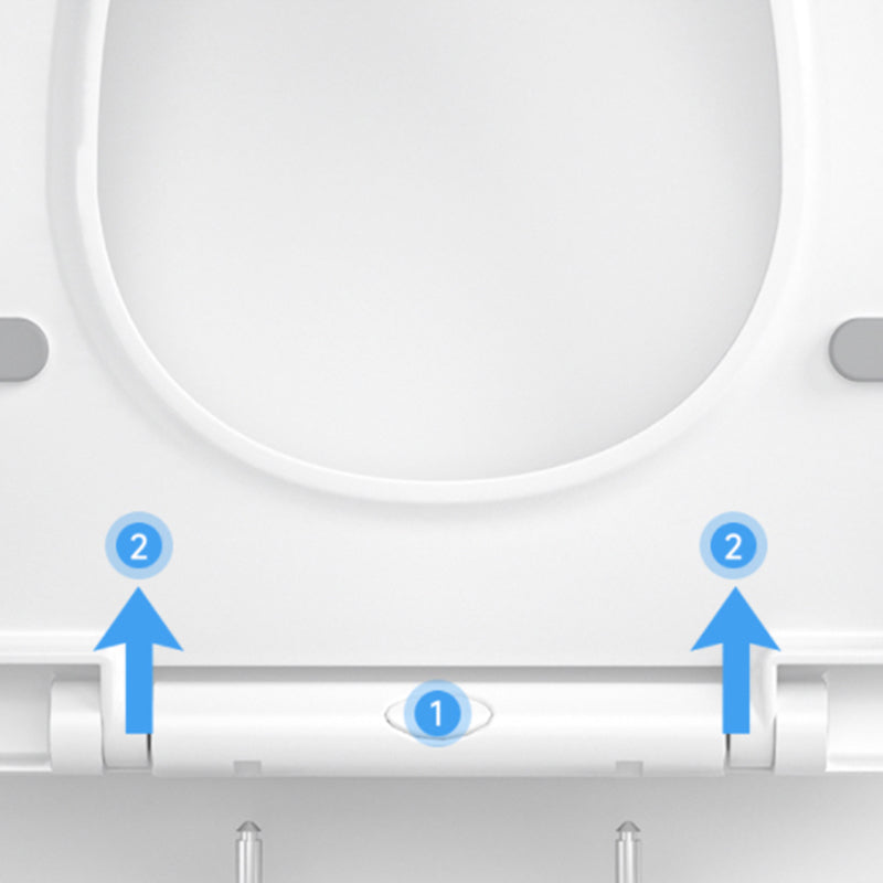 All In One Modern Urine Toilet Floor Mounted Siphon Jet Flush Toilet
