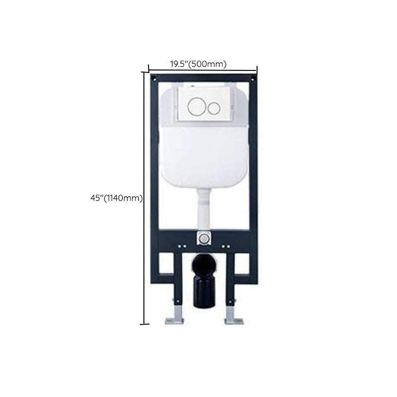 Contemporary Wall Hung Toilet Bowl White Seat Included Urine Toilet for Bathroom