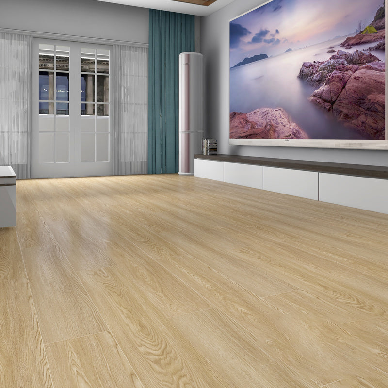 Traditional Wood Floor Planks Click Lock Wire Brushed Trim Piece