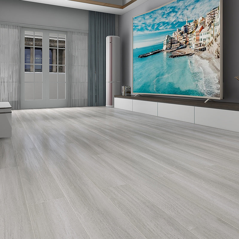 Traditional Wood Floor Planks Click Lock Wire Brushed Trim Piece