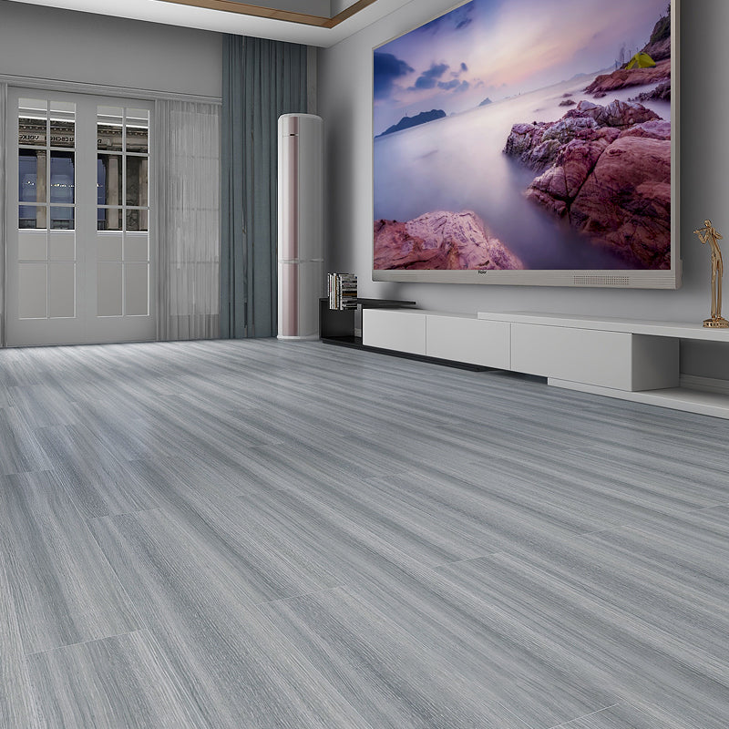 Traditional Wood Floor Planks Click Lock Wire Brushed Trim Piece